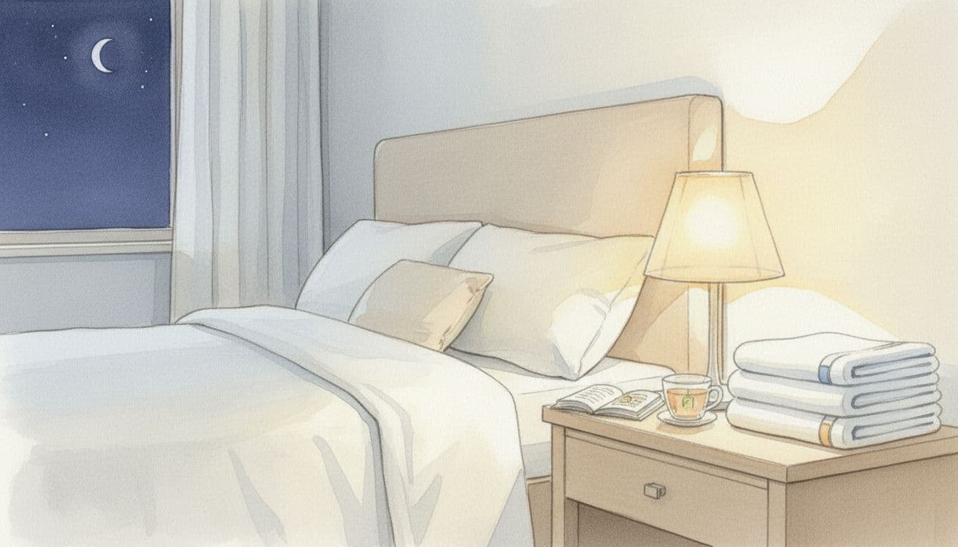 Add a Bedside Lamp for Cozy Night Lighting