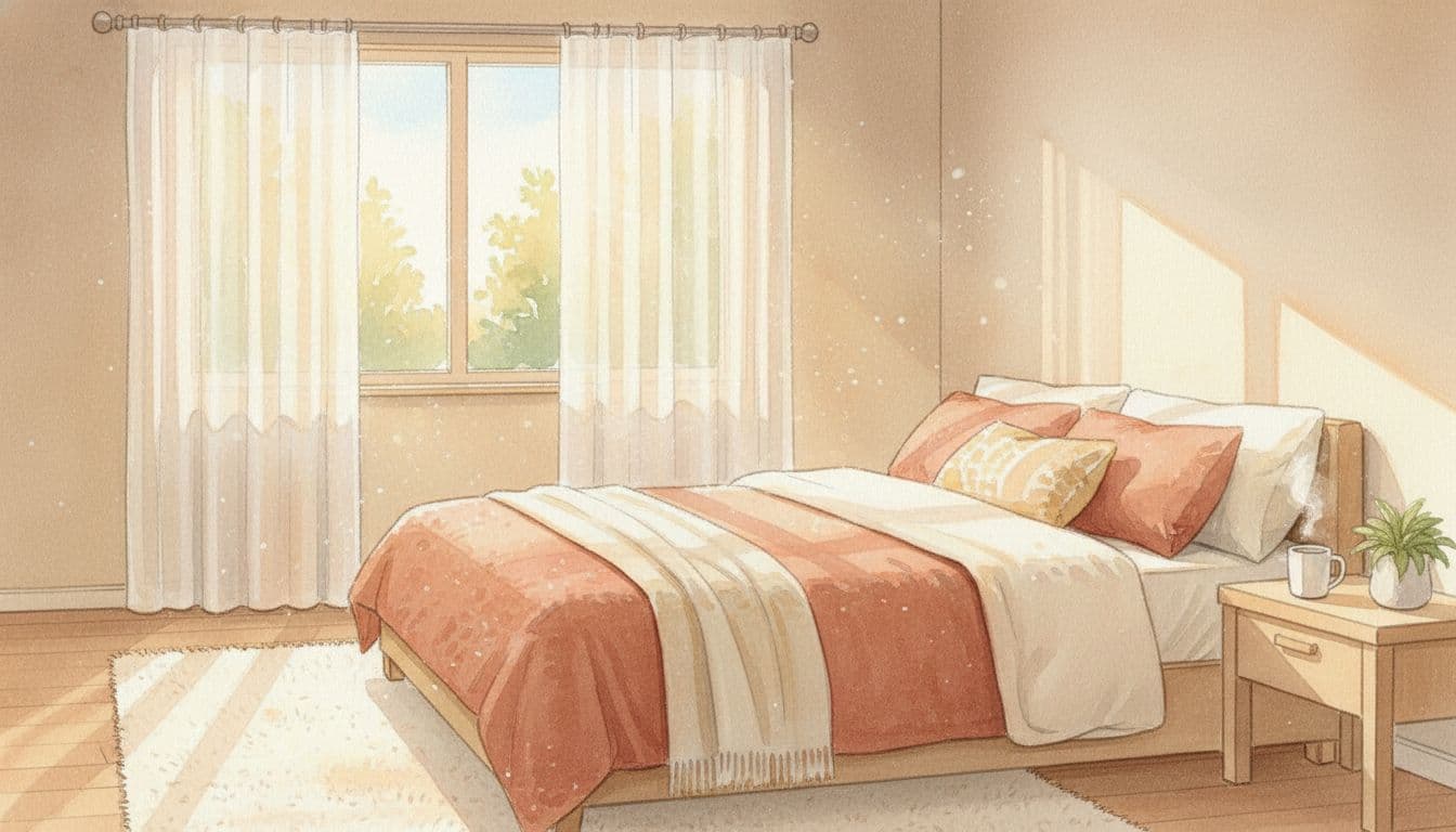 Add Net Curtains for Daytime Privacy